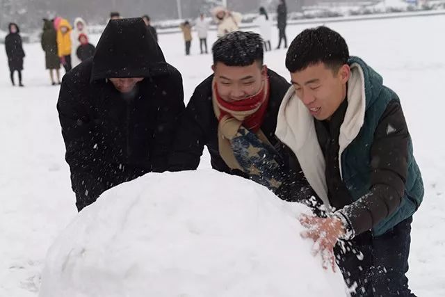 上蔡：體驗(yàn)玩雪之趣 盡享生活之樂