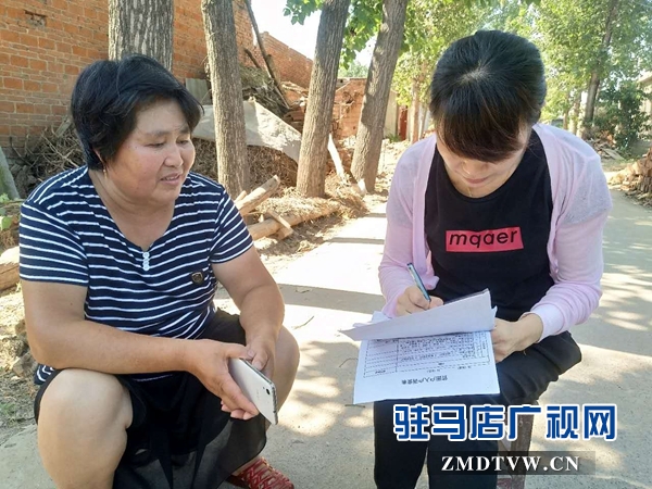 確山縣衛(wèi)計委精準(zhǔn)排查97戶貧困戶情況