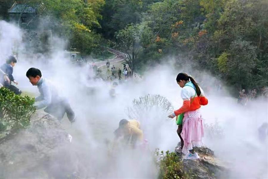 這個(gè)公園 宛如仙境