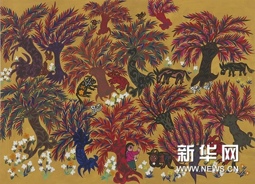 【防控疫情 線上展覽一】陜西省美術(shù)博物館藏安塞農(nóng)民畫作品展