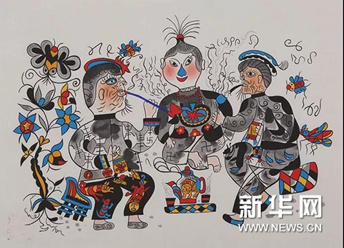 【防控疫情 線上展覽一】陜西省美術(shù)博物館藏安塞農(nóng)民畫作品展