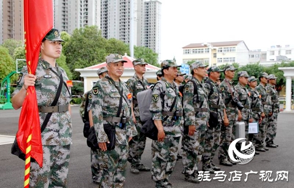 省軍區(qū)考評組到驛城區(qū)檢查民兵綜合建設(shè)工作