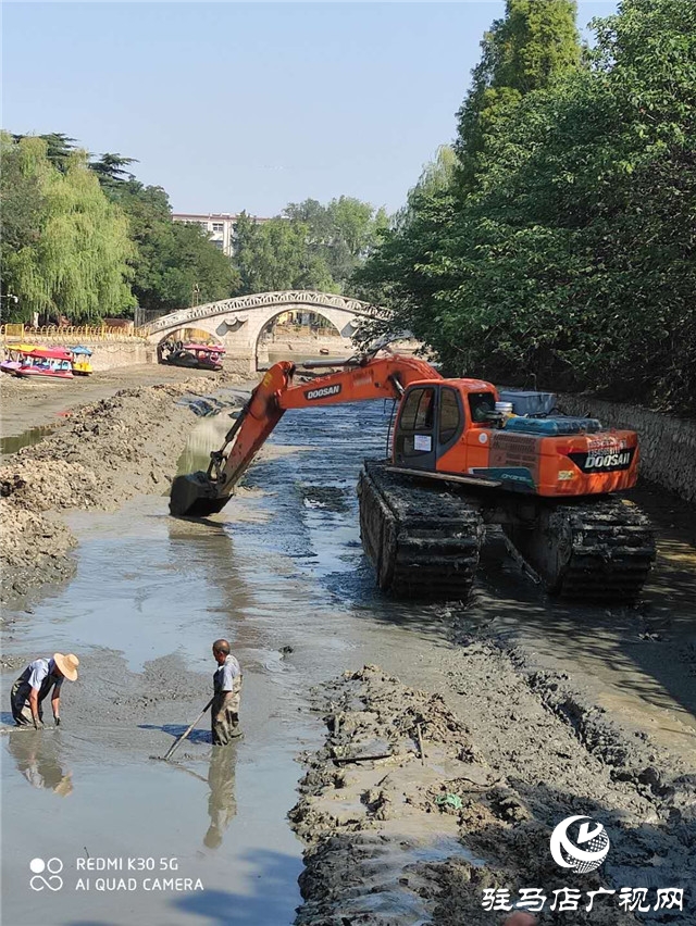 南海公園南海湖清淤改造如火如荼