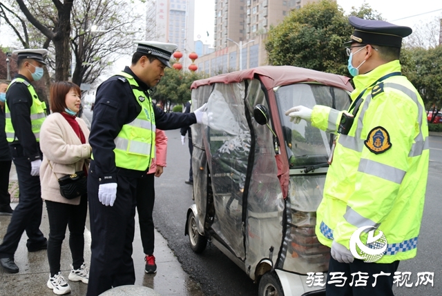 駐馬店市中心城區(qū)電動車整治第一天，有人被罰！