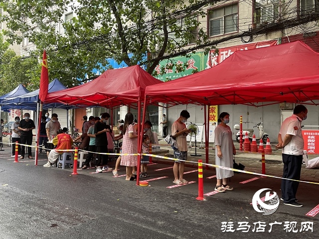 駐馬店：緊張有序推進(jìn)全民核酸檢測