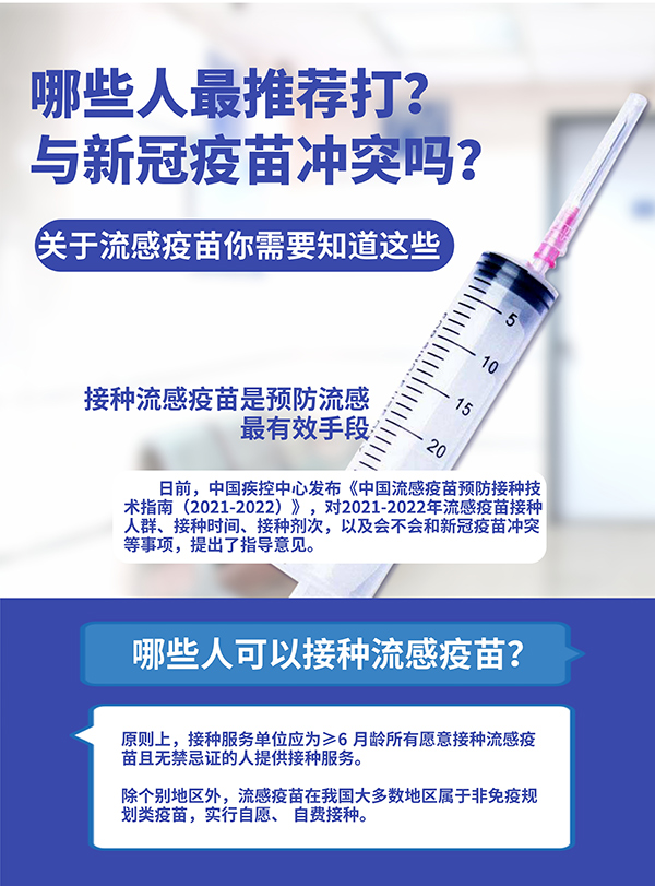 哪些人最推薦打？與新冠疫苗沖突嗎？關于流感疫苗你需要知道這些