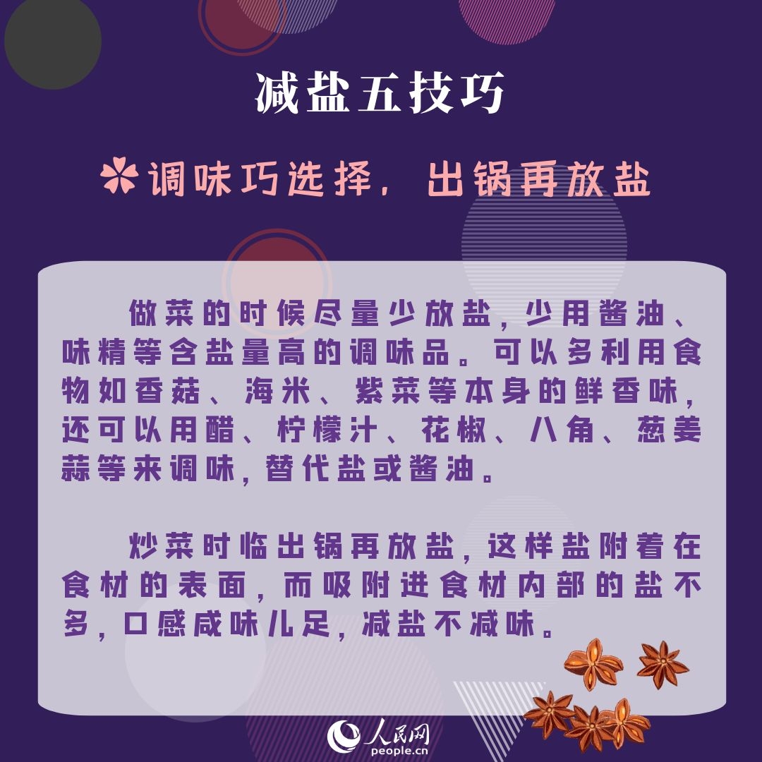 哪些習慣在悄悄升高你的“鹽”值 健康“減鹽”這五點很重要