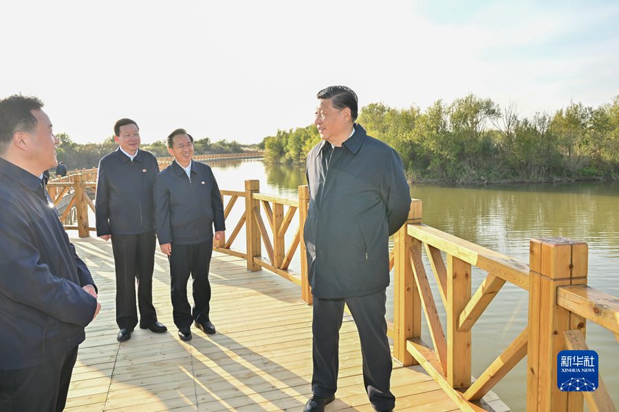  習近平在深入推動黃河流域生態(tài)保護和高質(zhì)量發(fā)展座談會上強調(diào) 咬定目標腳踏實地埋頭苦干久久為功 為黃河永遠造福中華民族而不懈奮斗 韓正出席并講話