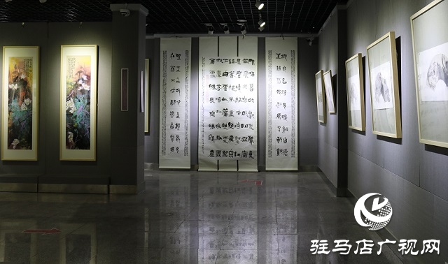 楊樹(shù)玉書(shū)畫(huà)作品展座談會(huì)在駐馬店市文化館舉行