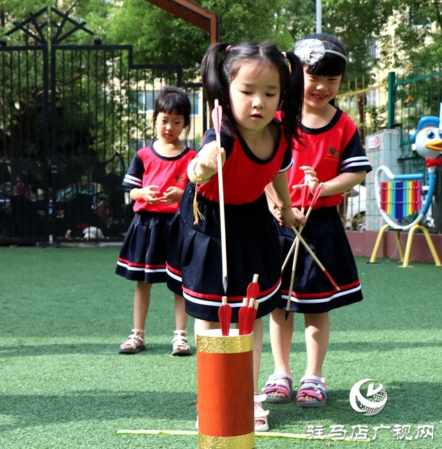 迎端午！駐馬店市實驗幼兒園上演趣味“中國風”