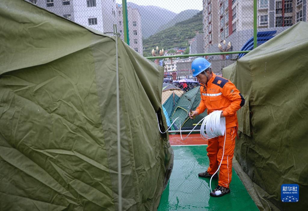 四川阿壩州馬爾康市地震造成25790人受災 4人受傷