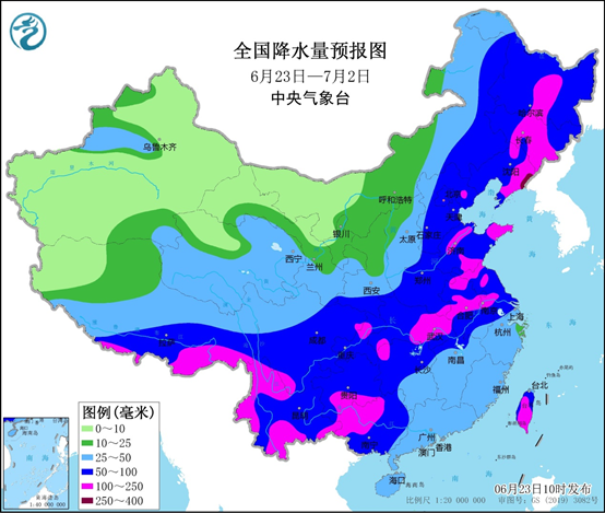 華北或迎今年來(lái)最強(qiáng)降雨？這些地方將現(xiàn)連續(xù)高溫？