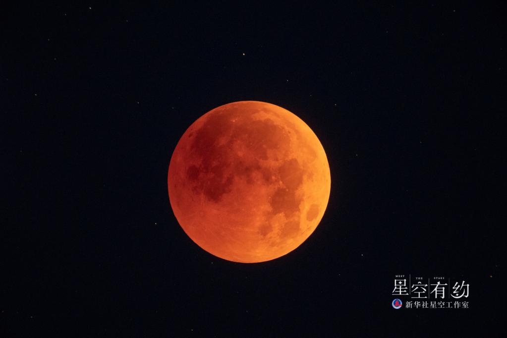 8日天宇“上線”月全食，我國(guó)公眾可賞“紅月亮”