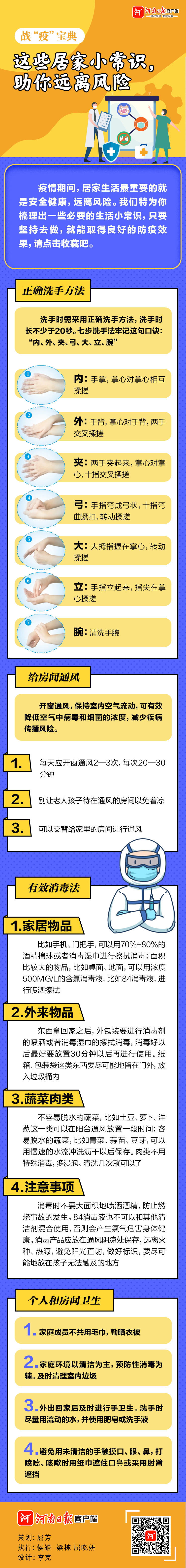 防疫攻堅進行時·戰(zhàn)“疫”寶典丨這些居家小常識，助你遠離風險