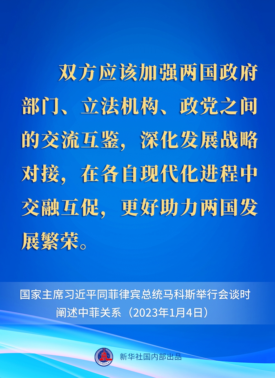 要點速覽丨新年首場外事活動，習近平主席這樣闡述中菲關系 