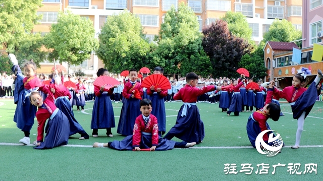 駐馬店實驗幼兒園開展春季親子運動會