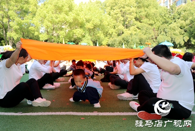 駐馬店實驗幼兒園開展春季親子運動會