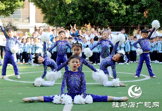 駐馬店實驗幼兒園開展春季親子運動會