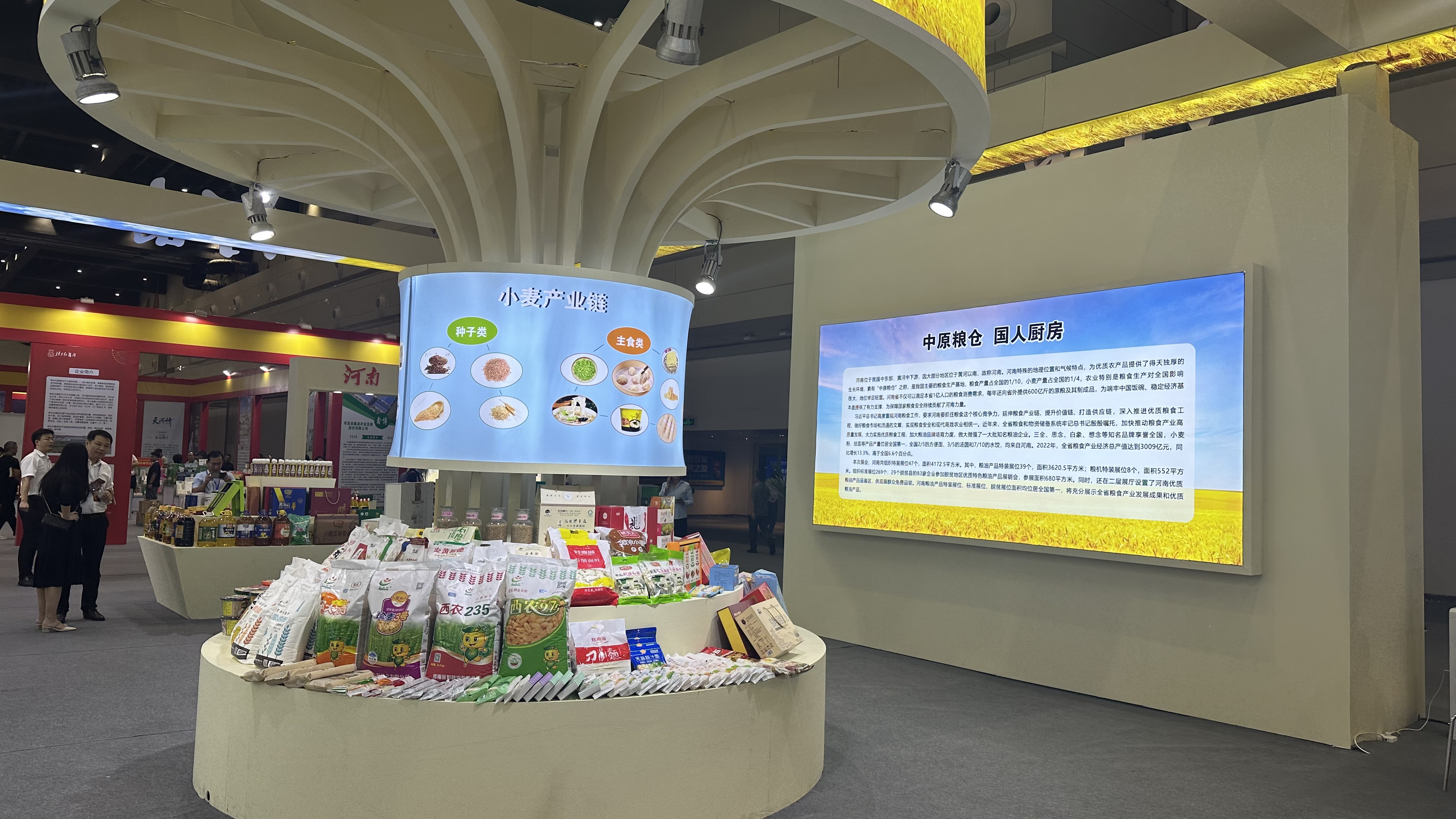 2600余家企業(yè)參展！第五屆中國糧食交易大會在鄭州舉行