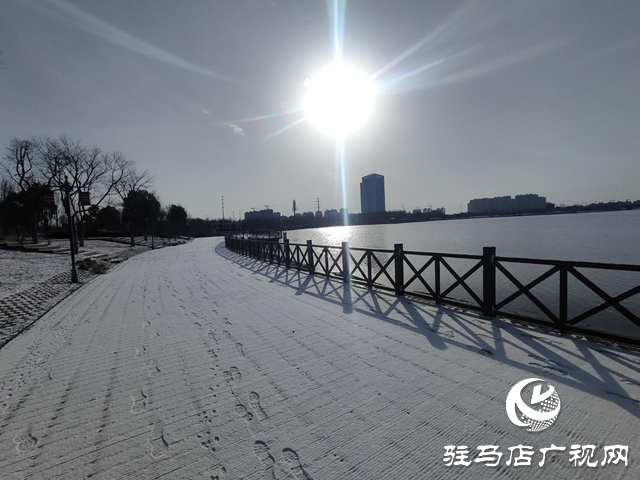 新蔡縣：“五湖四帶”披銀裝 雪中風(fēng)景美如畫(huà)