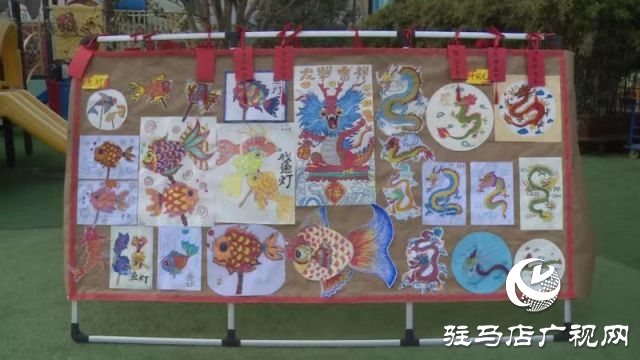 汝南縣第七幼兒園舉行慶元旦團體操表演