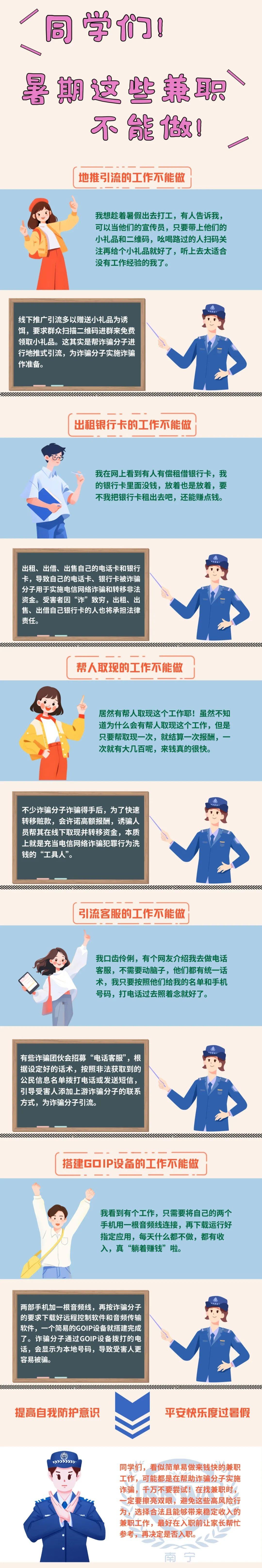 @同學們 暑期這些兼職不能做！