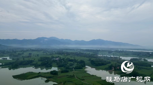 駐馬店板橋水庫(kù)：湖光山色映畫屏