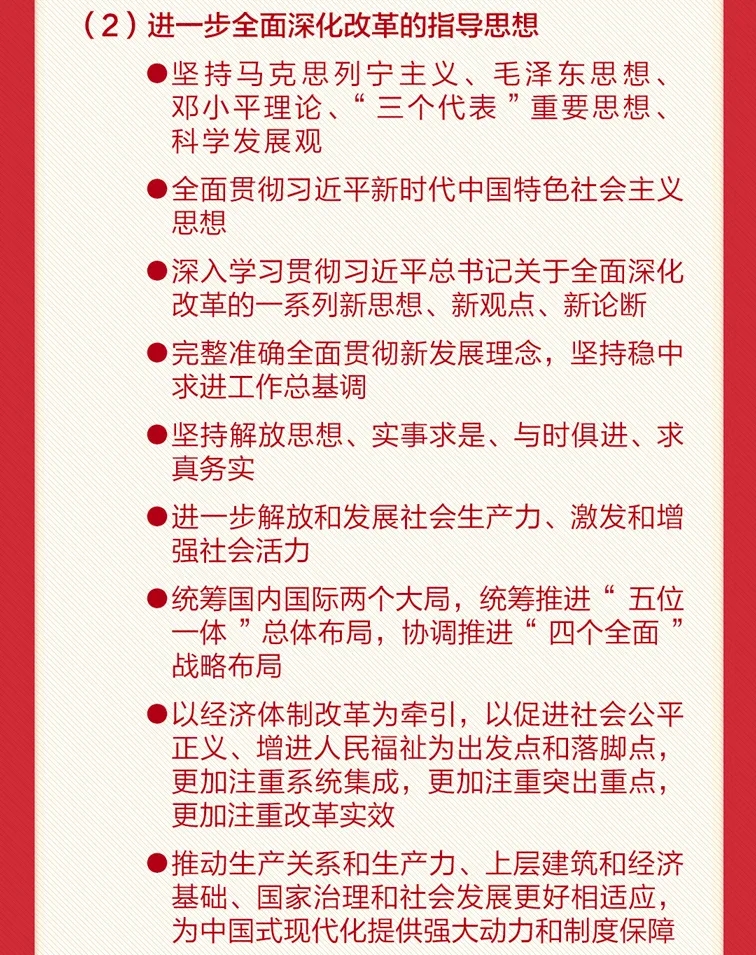 轉(zhuǎn)存！60條要點(diǎn)速覽二十屆三中全會《決定》