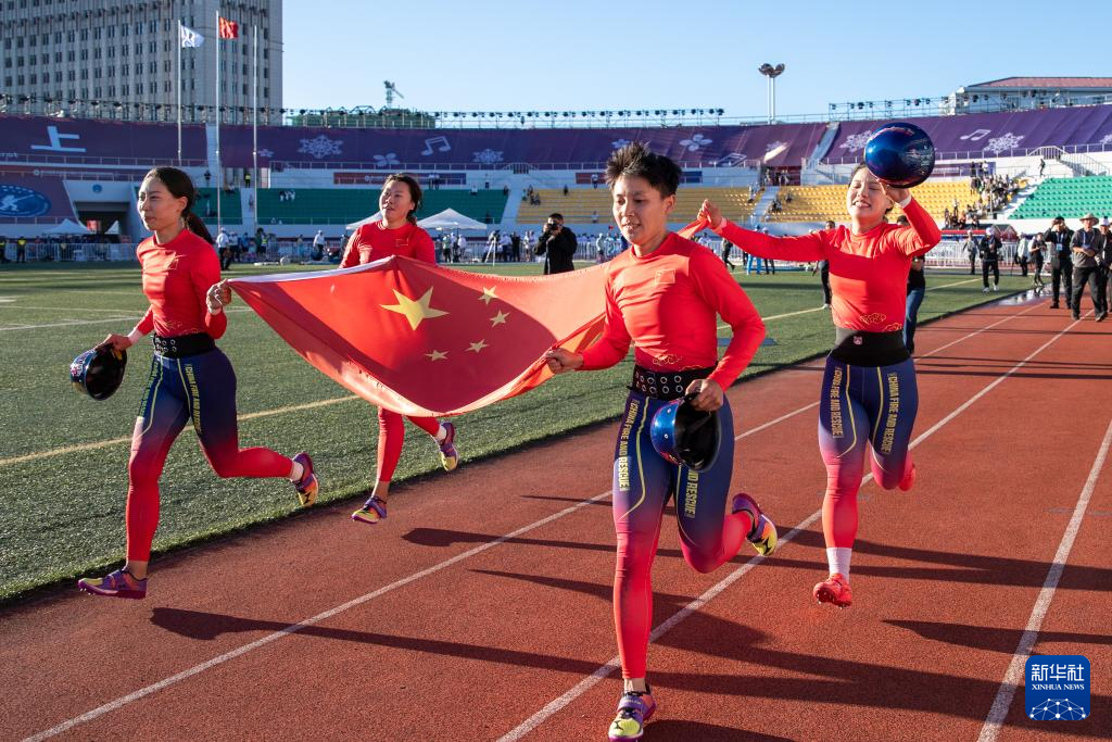 中國女隊(duì)首奪“消防奧運(yùn)會”冠軍