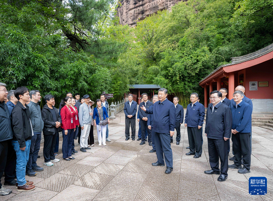 習(xí)近平在甘肅考察時強調(diào) 深化改革勇于創(chuàng)新苦干實干富民興隴 奮力譜寫中國式現(xiàn)代化甘肅篇章