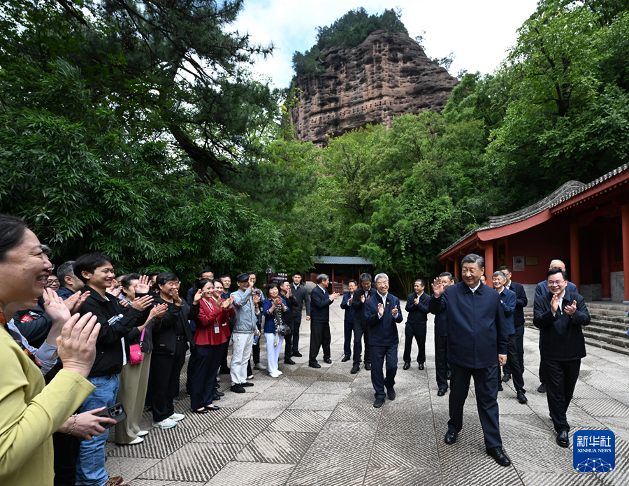 習(xí)近平在甘肅考察時強調(diào) 深化改革勇于創(chuàng)新苦干實干富民興隴 奮力譜寫中國式現(xiàn)代化甘肅篇章