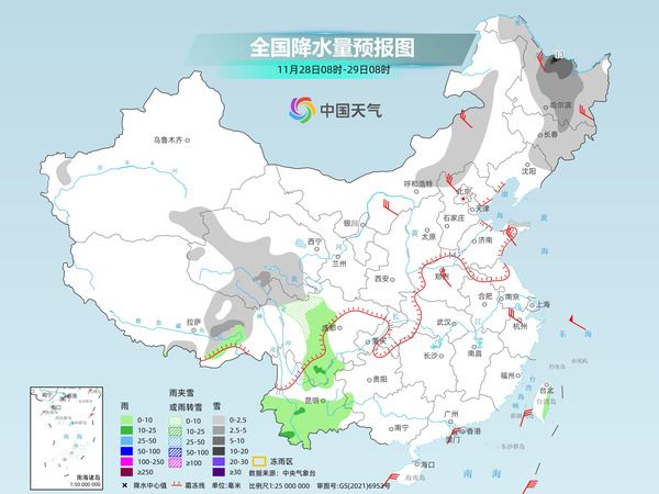 全國大部氣溫進(jìn)入升溫通道 東北降雪持續(xù)局地有暴雪