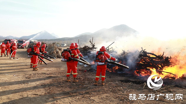 2024年駐馬店市（驛城區(qū)）森林火災(zāi)應(yīng)急救援實戰(zhàn)演練舉行